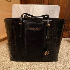 **SOLD!! Bundle! Michael Kors Calf Hair tote AND wallet